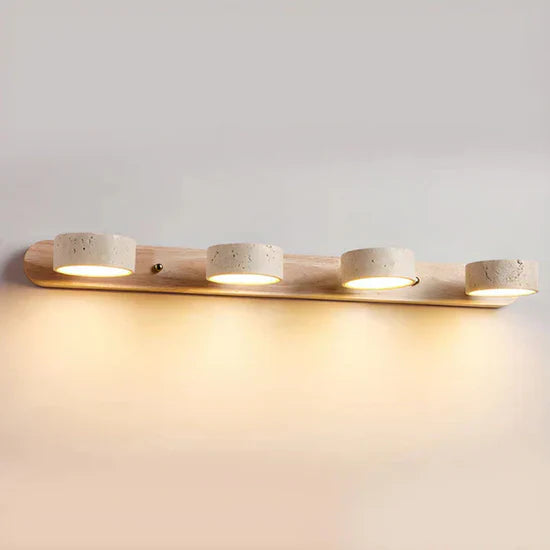Lyra Travertine Wall Lamp Indoor