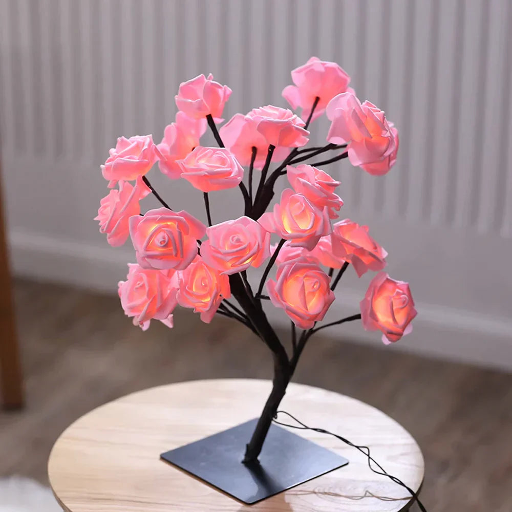 The Twinkling Tree Charming Rose Tree by Montavio Home