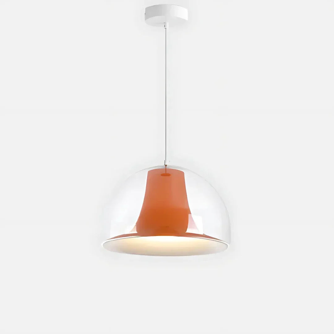 Helios Luxury Semicircular Pendant Lamp Glass