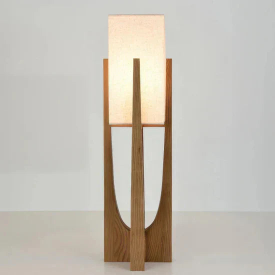 Luxora Japanese Style Floor Lamp | Wooden Table Lamp