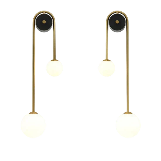 Florania Wall Lamp with Arc-Shaped Design