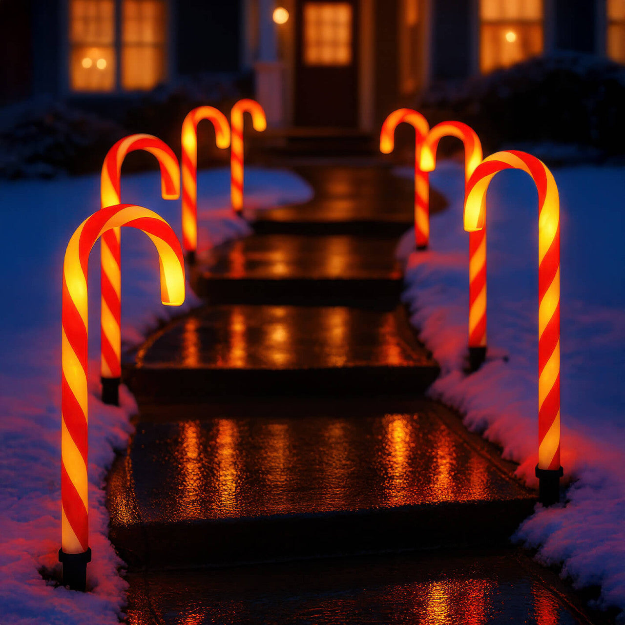 Twinkling Tree Candy Cane by Montavio Home