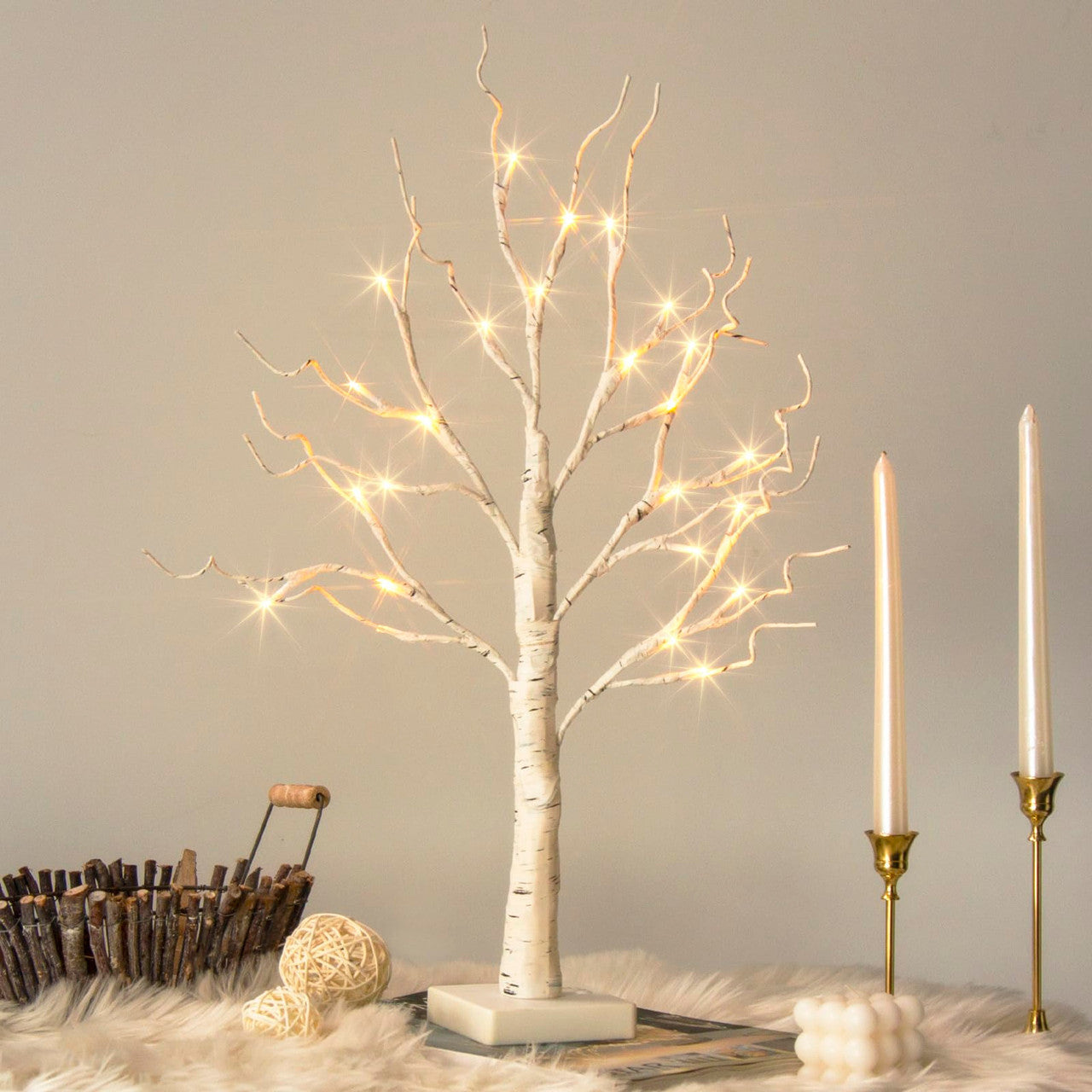 Twinkling Tree Birch Tree by Montavio Home™