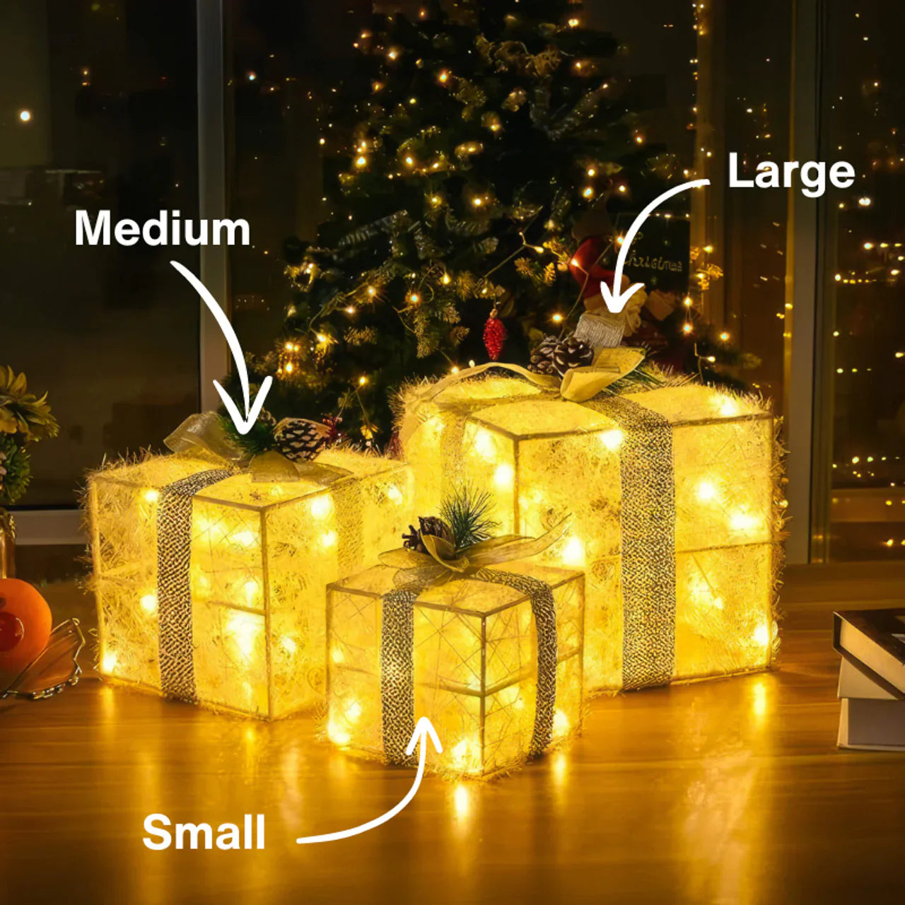 Twinkling Tree Gift Box Set by Montavio Home