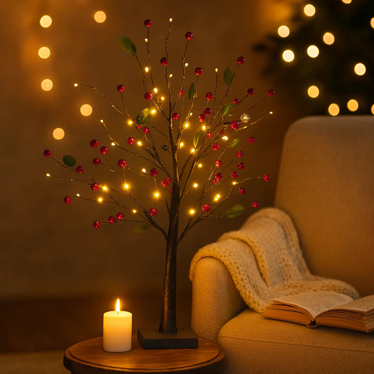 Twinkling Tree Glistening Garlands by Montavio Home™