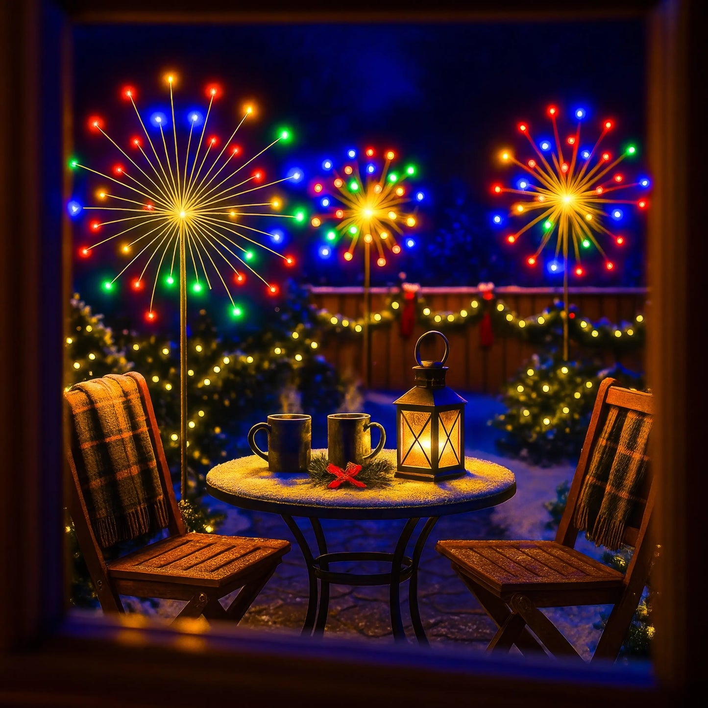 Twinkling Tree Rainbow Light by Montavio Home