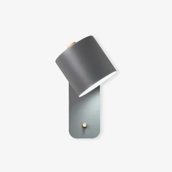 Velanira Cylindrical Wall Lamp with Plug