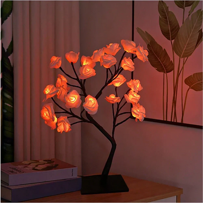 The Twinkling Tree Charming Rose Tree by Montavio Home