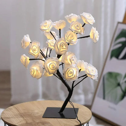The Twinkling Tree Charming Rose Tree by Montavio Home