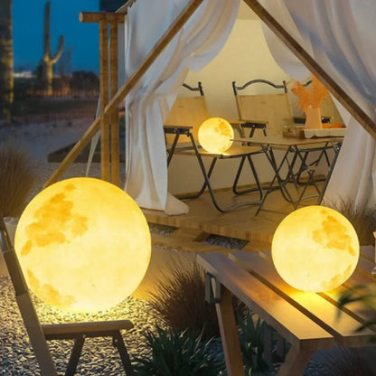 Selene Moon Garden Light - Solar Powered