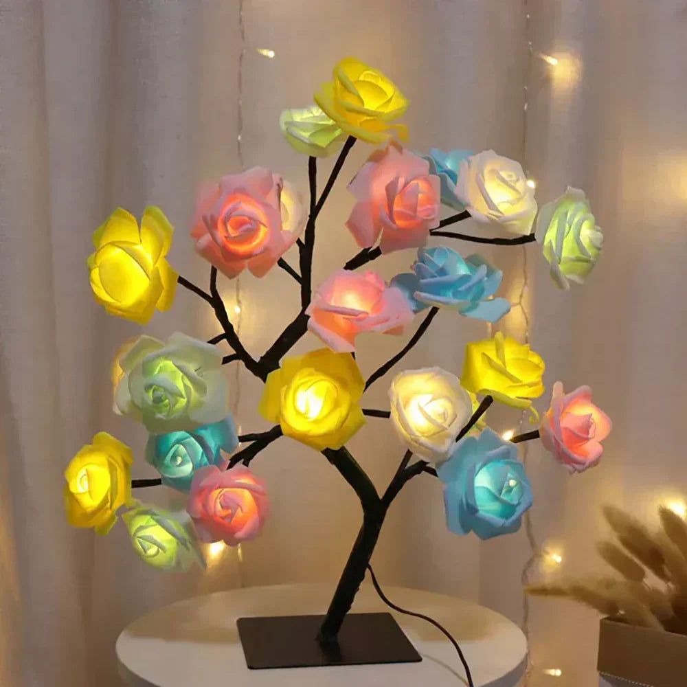 The Twinkling Tree Charming Rose Tree by Montavio Home