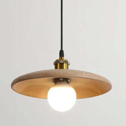 Virena Nordic Minimalist Wooden LED Pendant Lamp