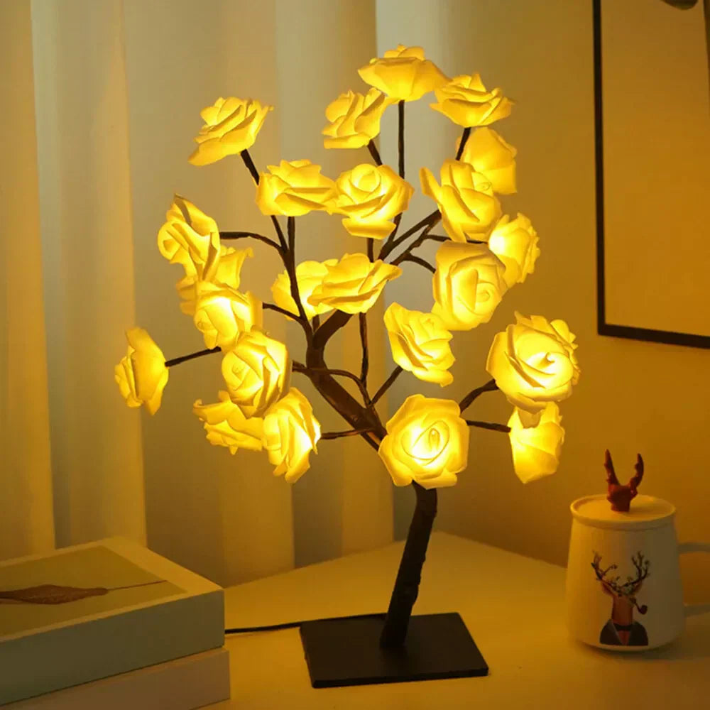 The Twinkling Tree Charming Rose Tree by Montavio Home
