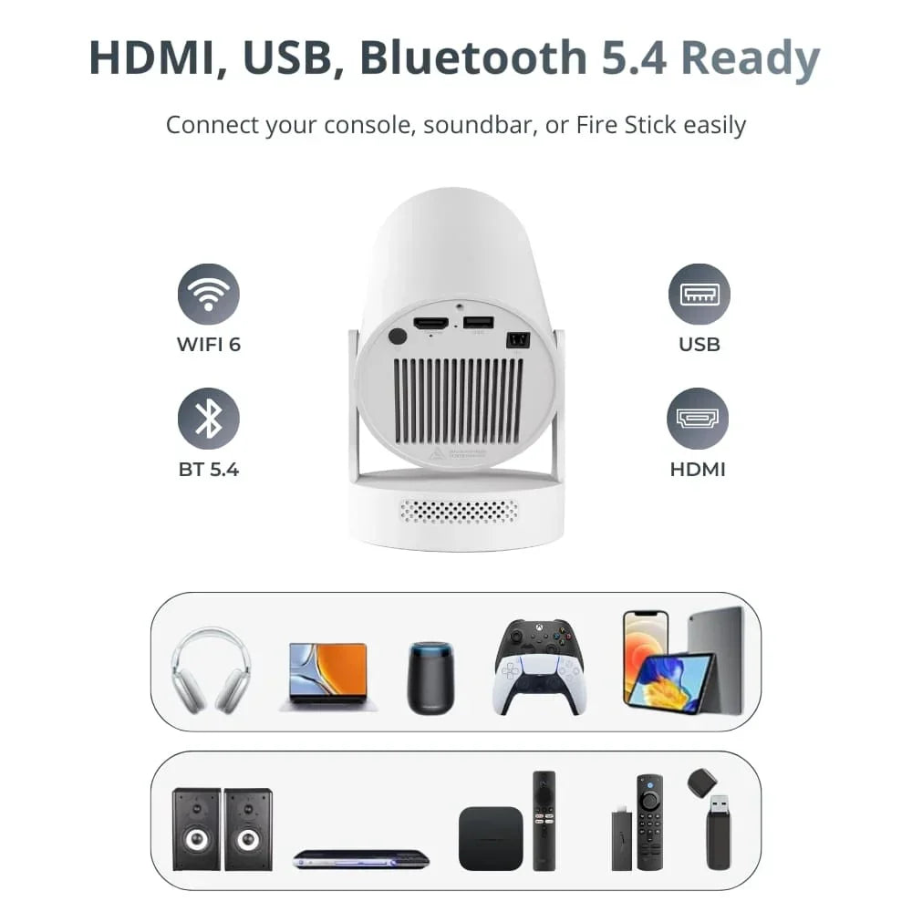 Vision Pro 4K Projector - Home Theater Experience