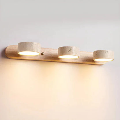 Lyra Travertine Wall Lamp Indoor