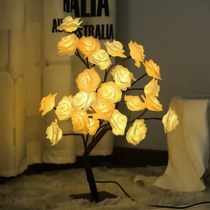 The Twinkling Tree Charming Rose Tree by Montavio Home