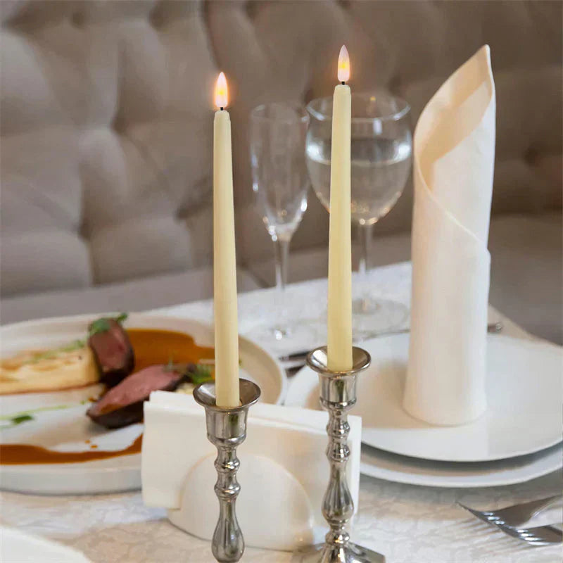 Flameless Chandelier Candles (Set of 4)