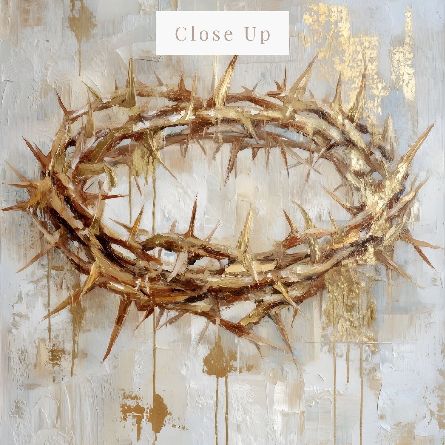 Crown of Suffering & Glory | Canvas