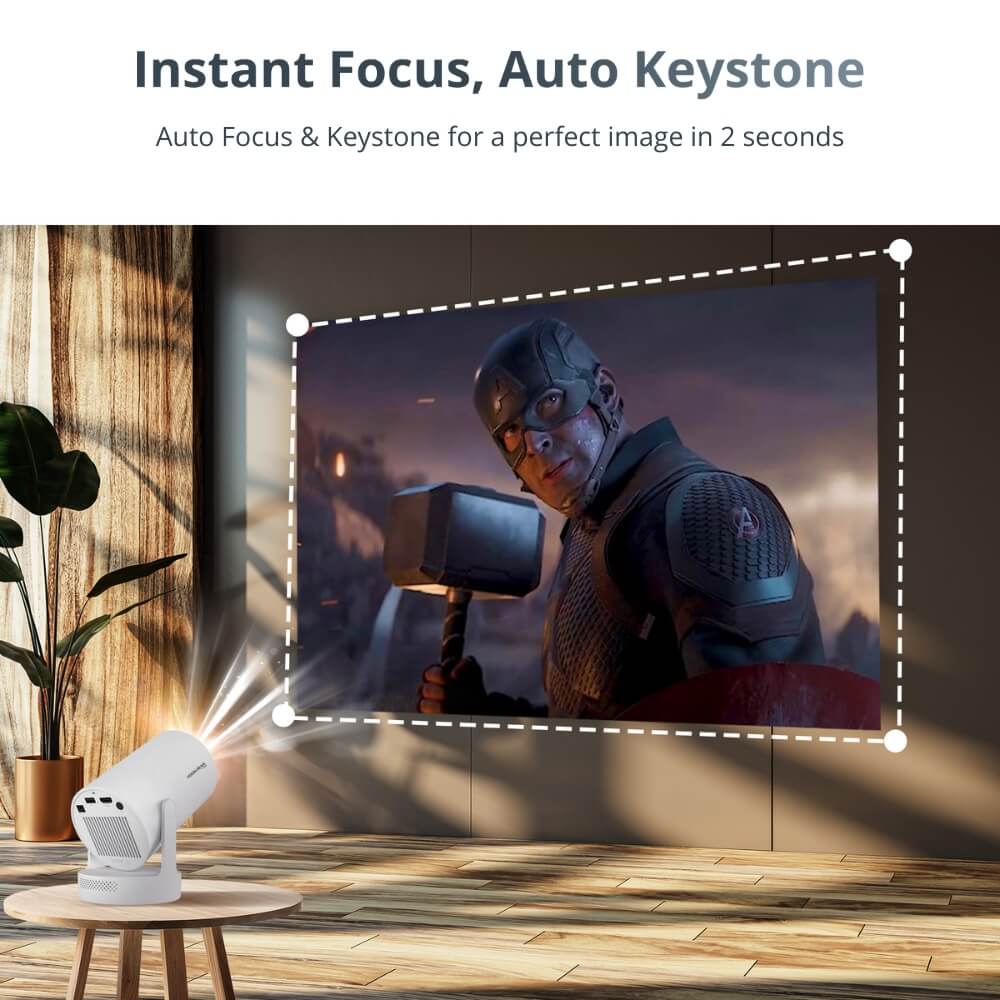 Vision Pro 4K Projector - Home Theater Experience