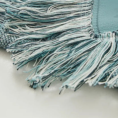 Azura Boho Geometric Cotton Knit Blanket