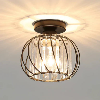 Panacea Modern Glass Ceiling Lamp