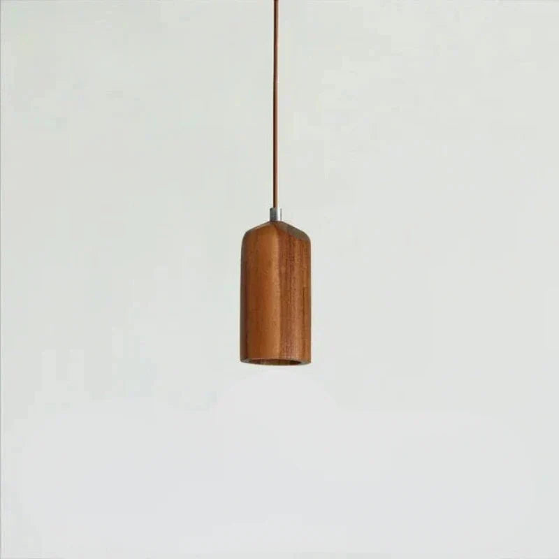 Thalene Scandinavian Modern LED Pendant Lamp made of Wood