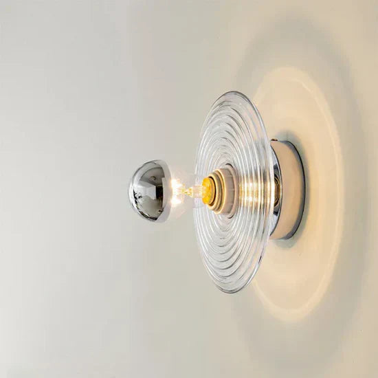 Simo Vintage Glass Wall Lamp