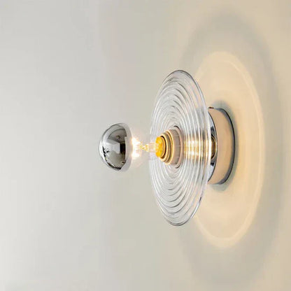 Simo Vintage Glass Wall Lamp
