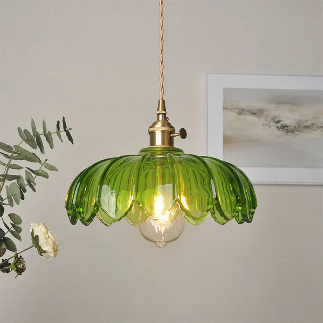 Xyvora Vintage Glass Pendant Lamp
