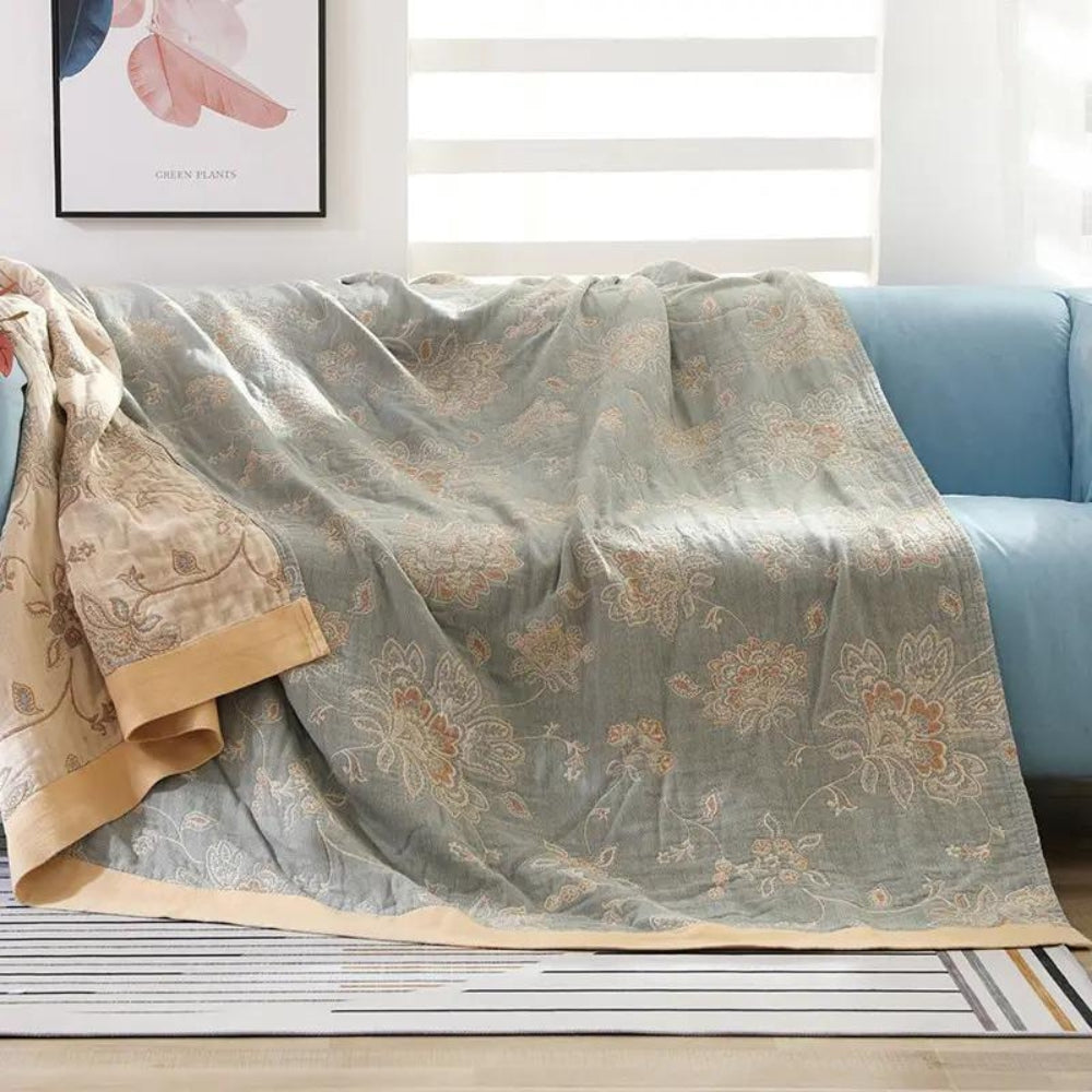 Floral Dream Comfort Cotton Blanket