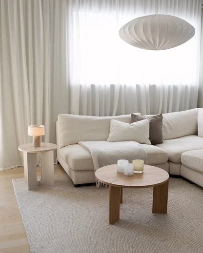 The Original - Strata Portable Lamp | Travertine - 9.5" / 24cm