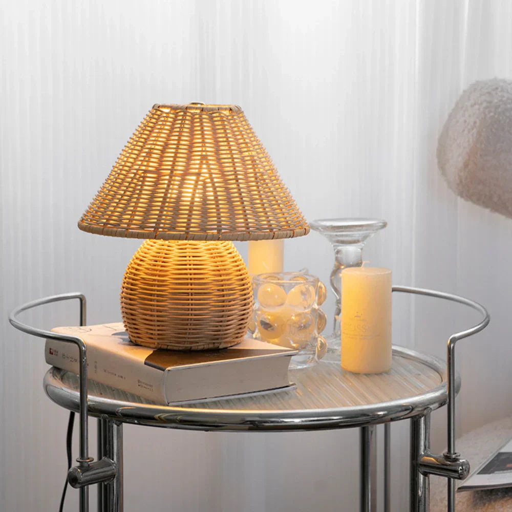 WeaveCraft Table Lamp
