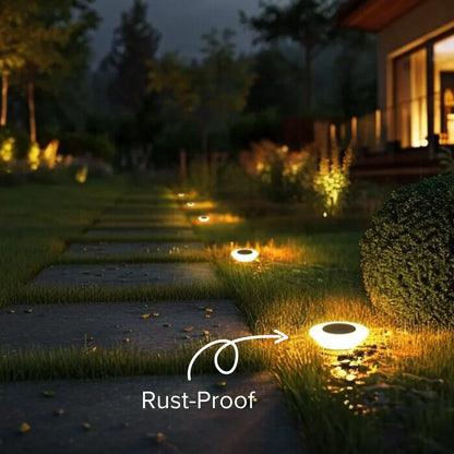 Montavio Home™ Rust-Proof Solar Ground Light (Pack of 4)