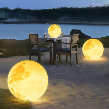 Selene Moon Garden Light - Solar Powered