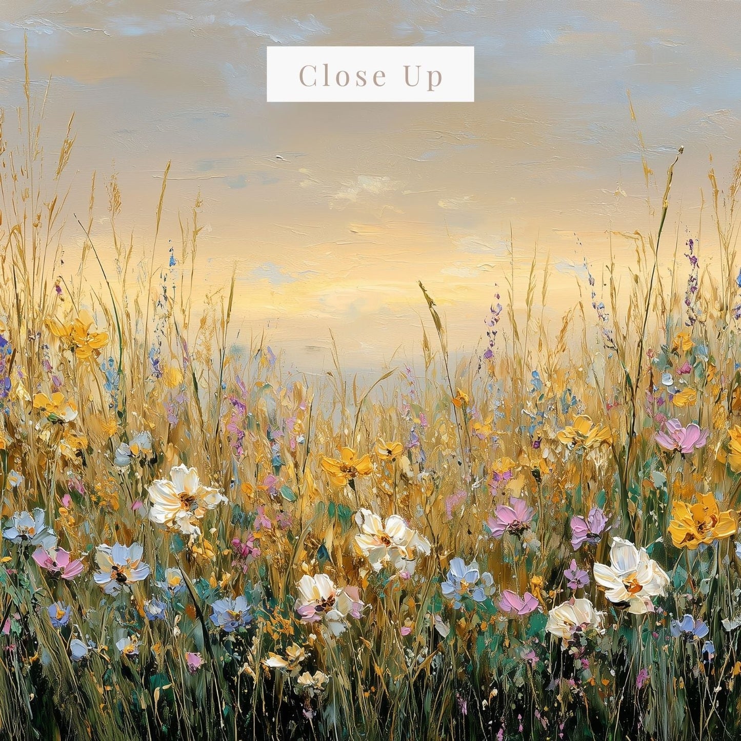 The Meadow of His Promise | Canvas