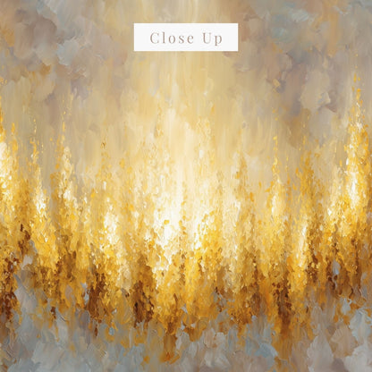 The Flame of His Presence | Canvas
