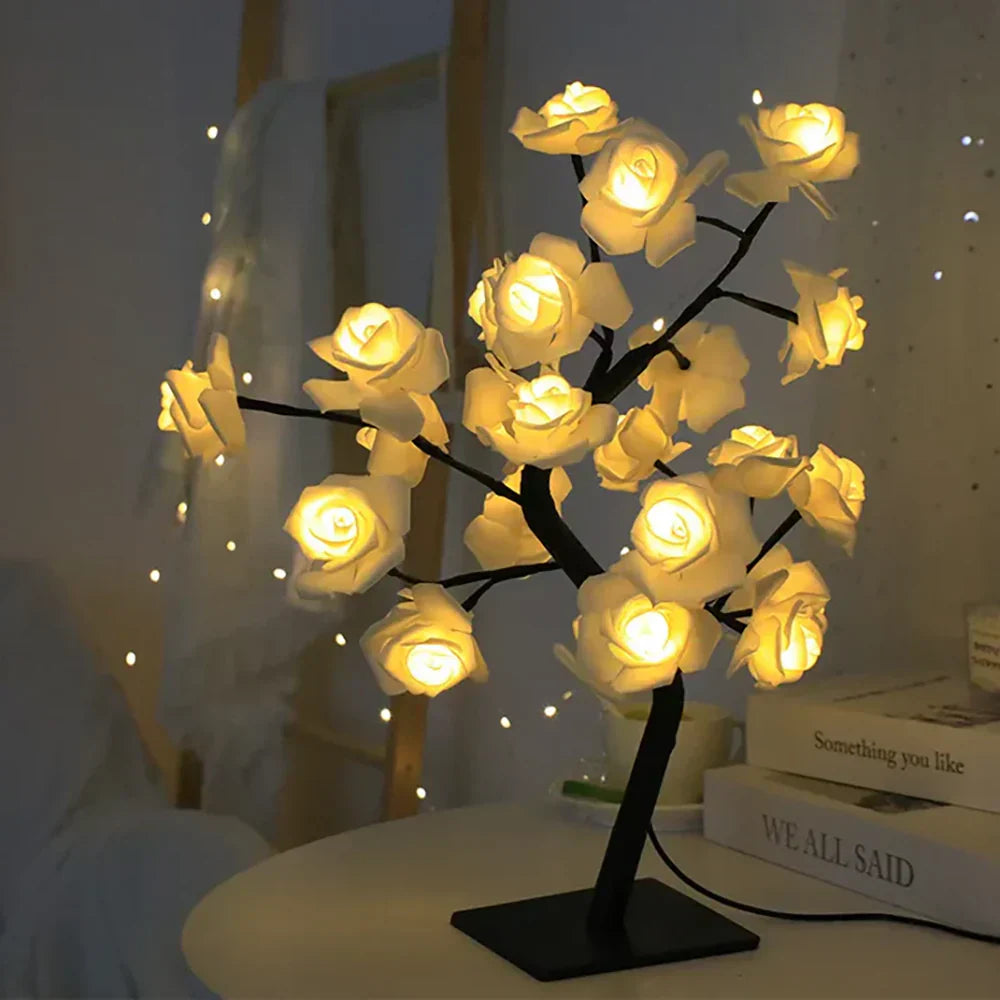 The Twinkling Tree Charming Rose Tree by Montavio Home