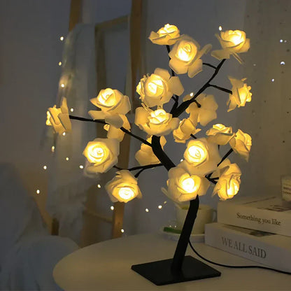 The Twinkling Tree Charming Rose Tree by Montavio Home