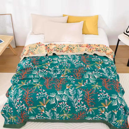 Wildflower Whisper Cotton Blanket
