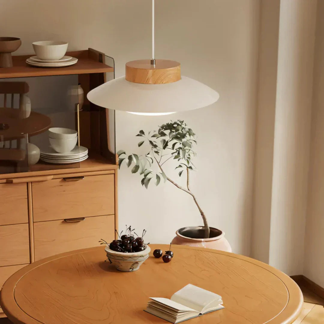 Fulgeo Design Hanging Lamp Dining Table In Cream