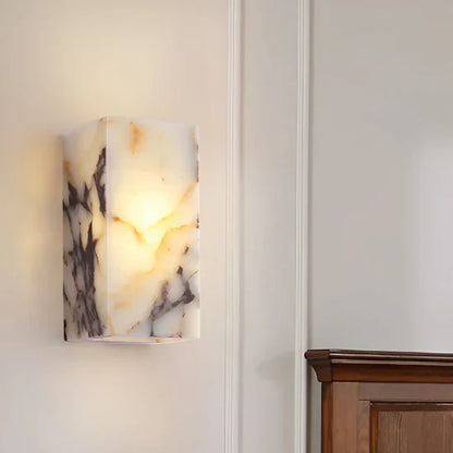 Xera Luxury Marble Natural Stone Wall Lamp