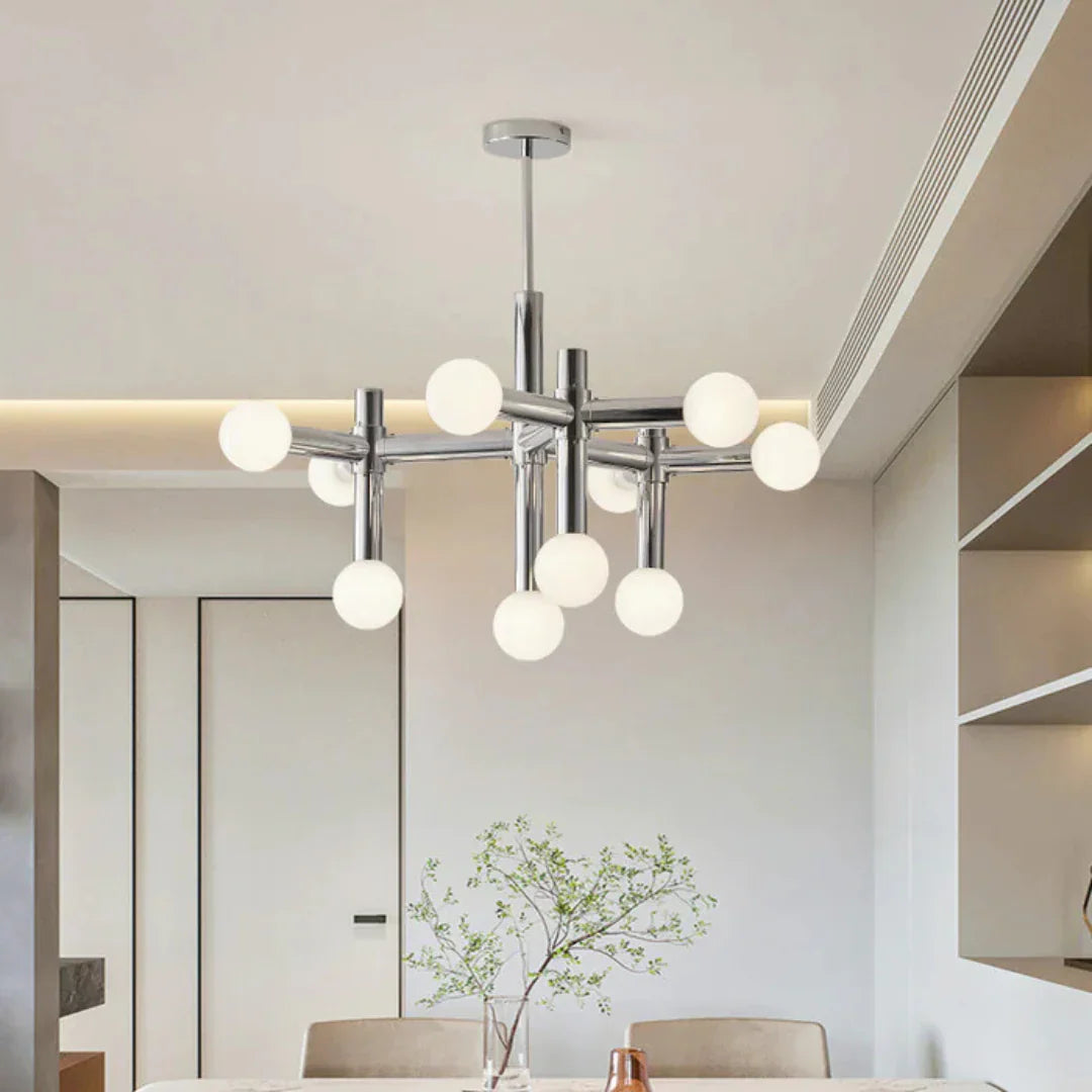 Floga Scandinavian Glass Pendant Lamp | Design Dining Table Lamp