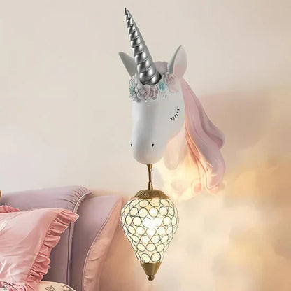 Orlix Magical Unicorn Wall Lamp