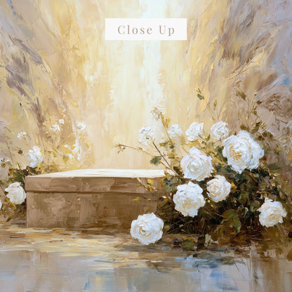 The Rose of His Resurrection | Canvas