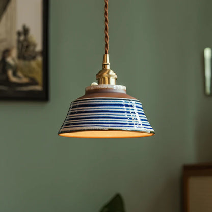 Ronja | Hand-Painted Ceramic Pendant Light