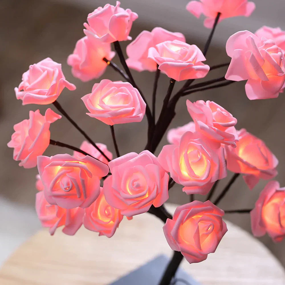 The Twinkling Tree Charming Rose Tree by Montavio Home