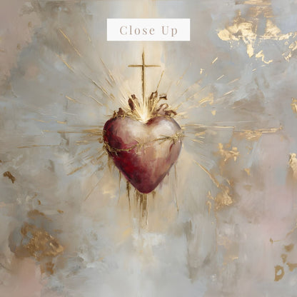 The Sacred Heart | Canvas