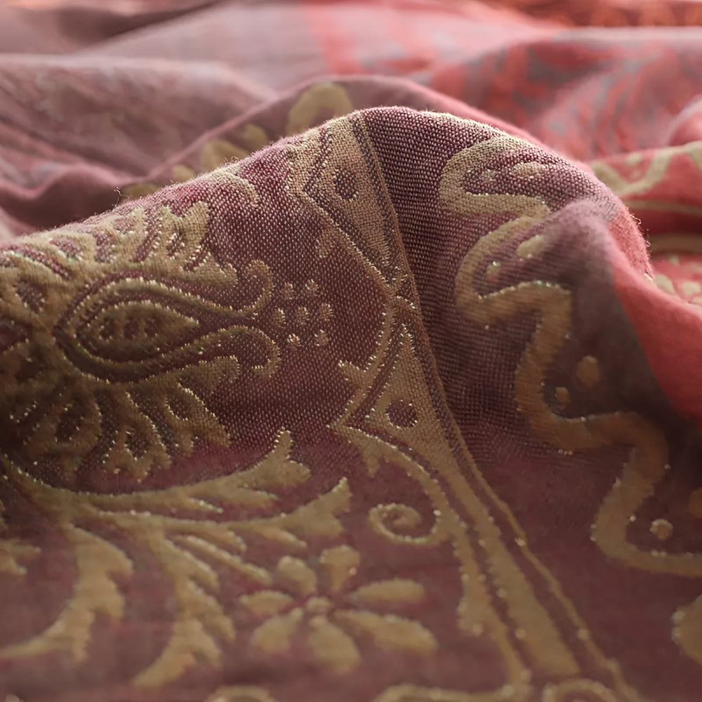 Mandala Tassel Cotton Throw Blanket