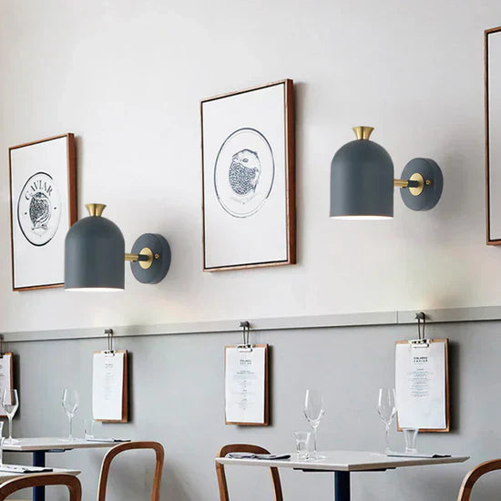 Flaminia Stylish Wall Lamp in Iron Design