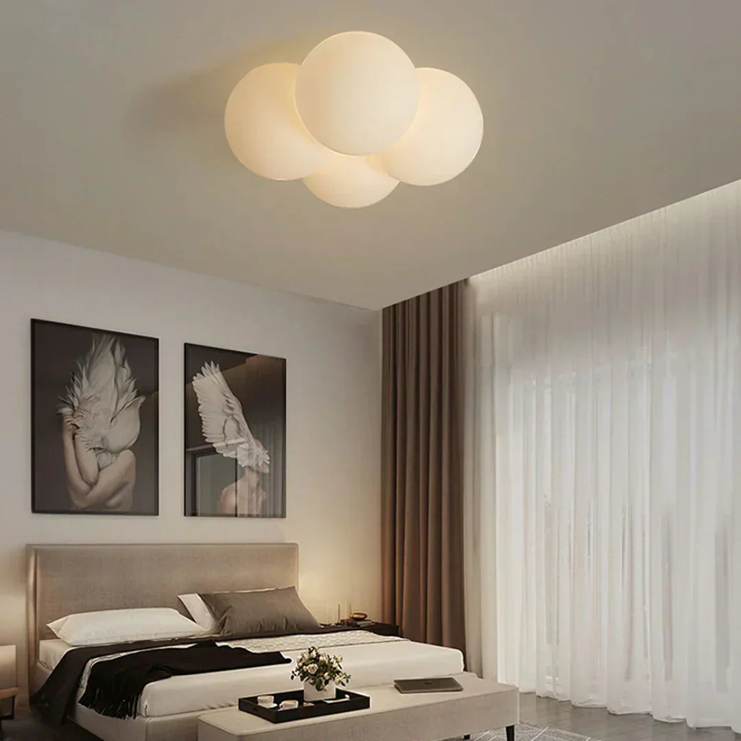 Raxa Scandinavian LED Cloud Ceiling Lamp
